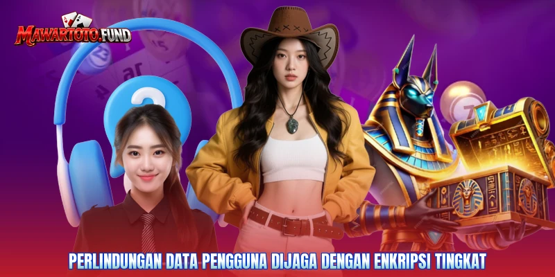 Perlindungan data pengguna dijaga dengan enkripsi tingkat